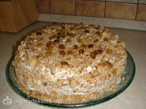 Песочный торт своими руками 60