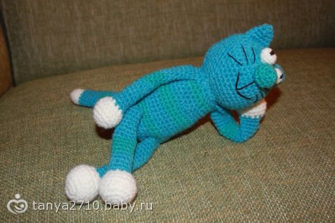 Вязать игрушку кота Вязать игрушку кота