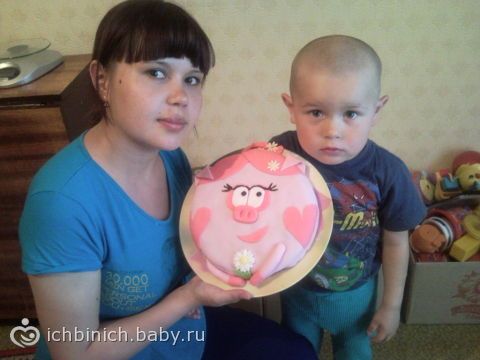 Маша и медведь рыбалка торт фото 1