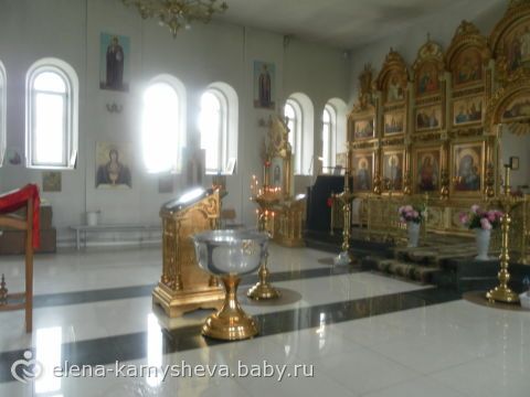 крещение Ванюшки.