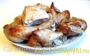 Курочка в духовке